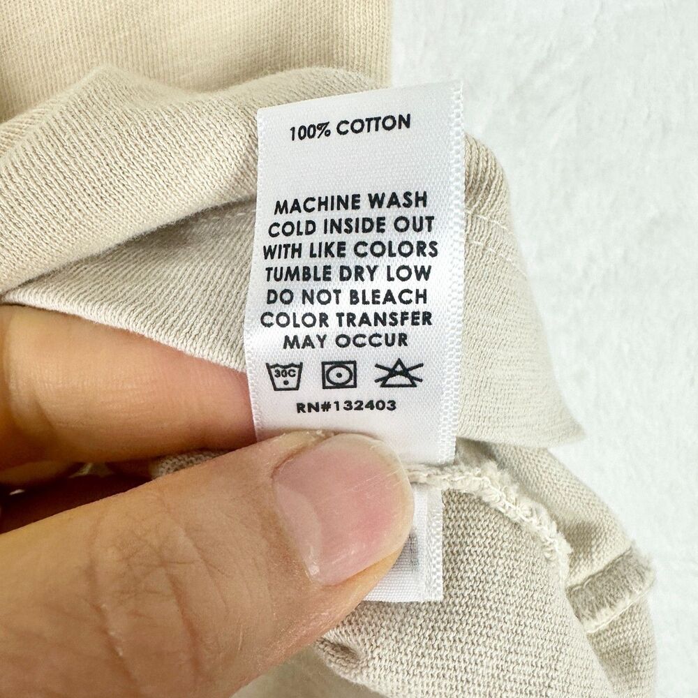 Cotton Citizen Tokyo Mini Dress Size Medium NWT Vintage Oatmeal Casual Neutral - Picture 7 of 7